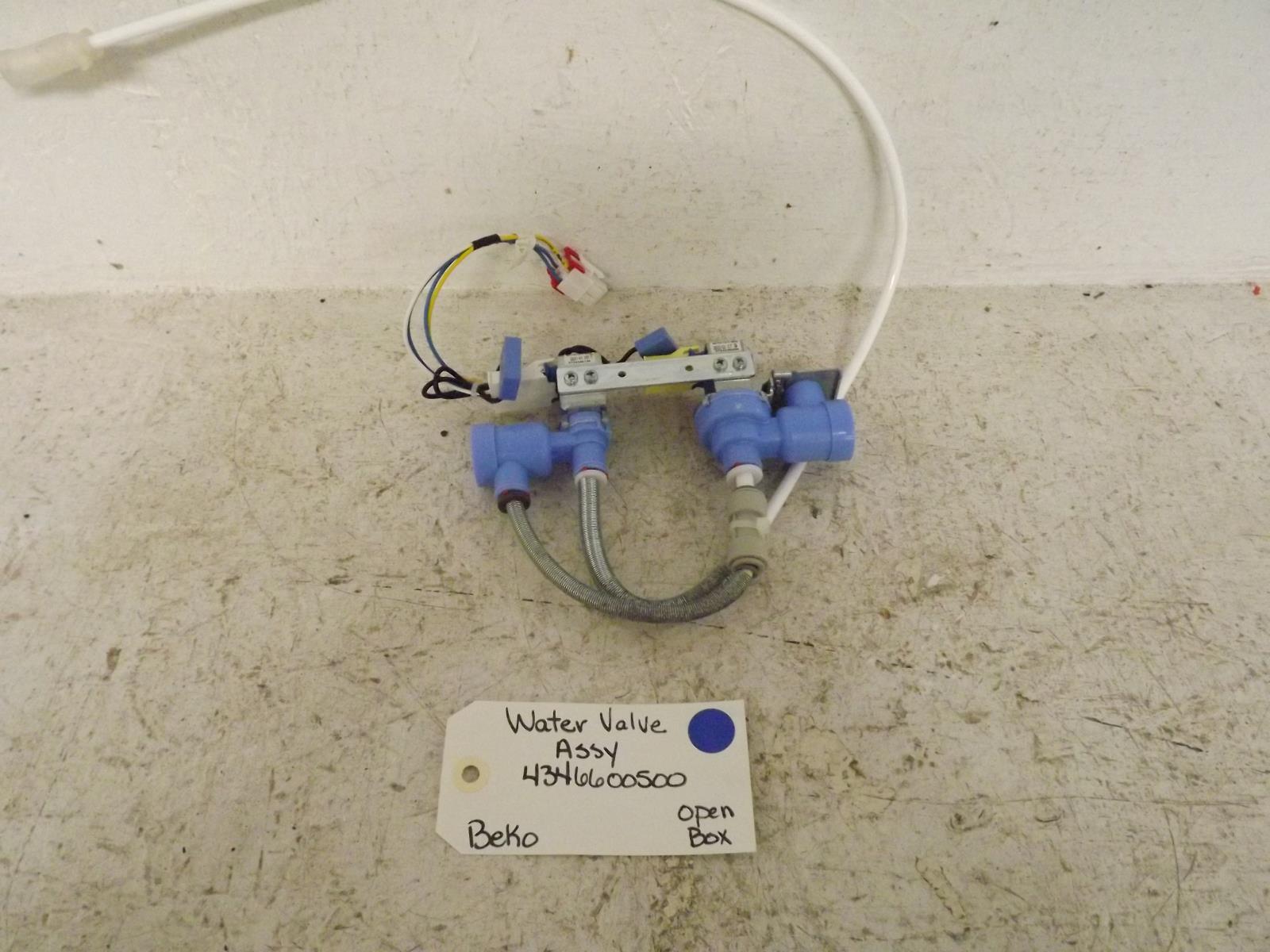 Beko Refrigerator 4346600500 Water Valve Assy Open Box Beko Refrigerator 4346600500 Water Valve Assy Open Box